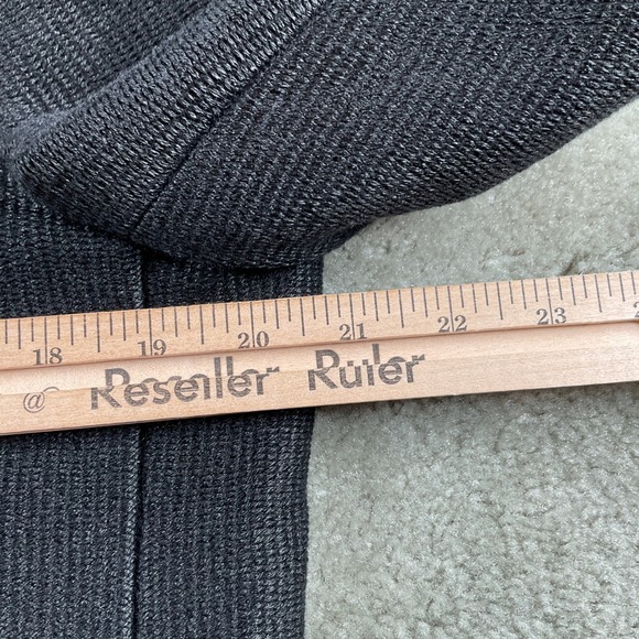 John Varvatos Mens Black Corded Blazer Jacket Size 50 Made in Italy 66% linen - Picture 10 of 11